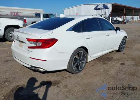 2018 Honda Accord Sport из США, поврежденный, VIN 1HGCV1F32JA048943